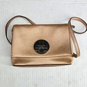 Pink Metallic Crossbody Bag Purse